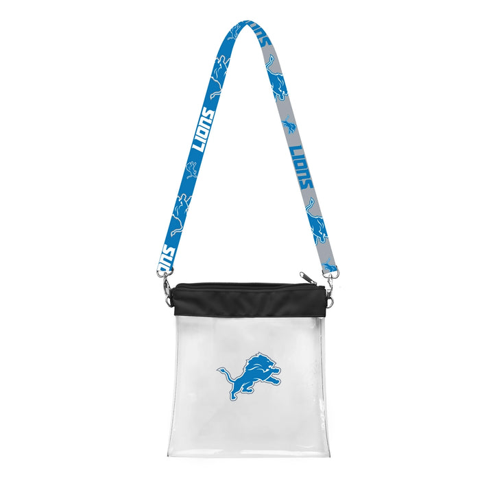 Detroit Lions Clear Pattern Strap Bag