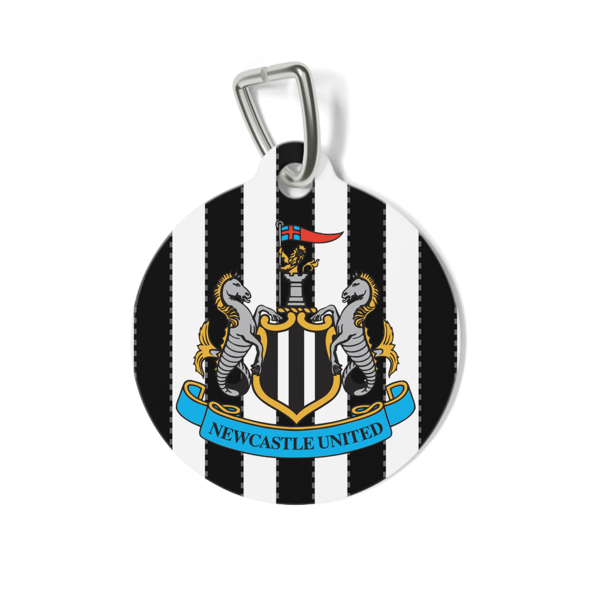 Newcastle United FC 25/26 Home Kit-Inspired Collar Charm