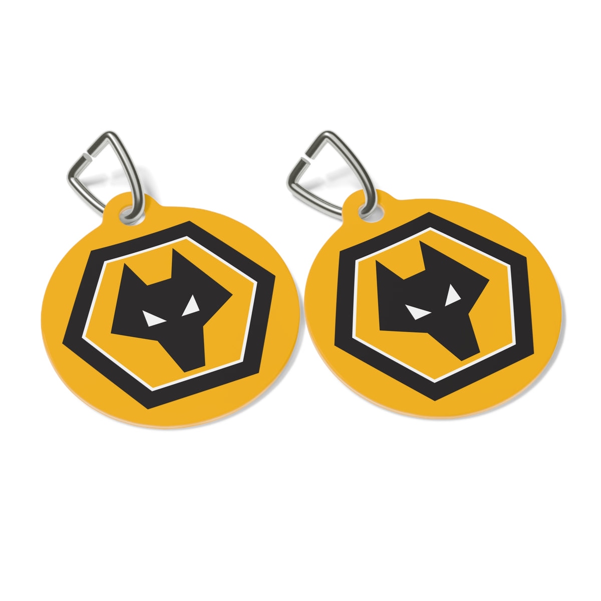 Wolverhampton FC 25/26 Home Kit-Inspired Collar Charm
