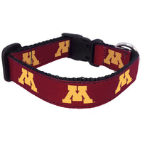 MN Golden Gophers Nylon Dog Collar or Leash