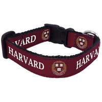 Harvard University Pilgrims Nylon Dog Collar or Leash