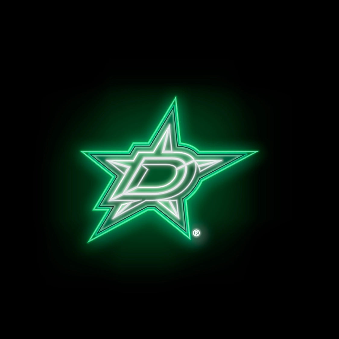 Dallas Stars Neon Tee Shirt