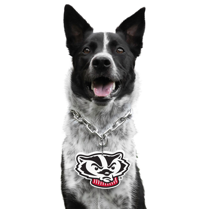 WI Badgers Pet Fan Chain