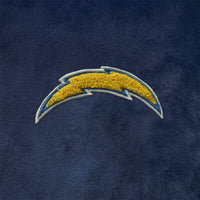 Los Angeles Chargers Fur Trim Poncho