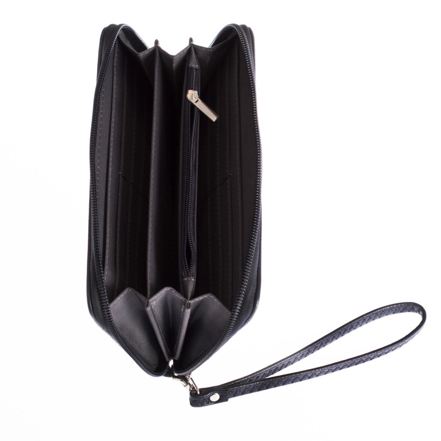 Pittsburgh Penguins Zip Organizer Wallet Pebble