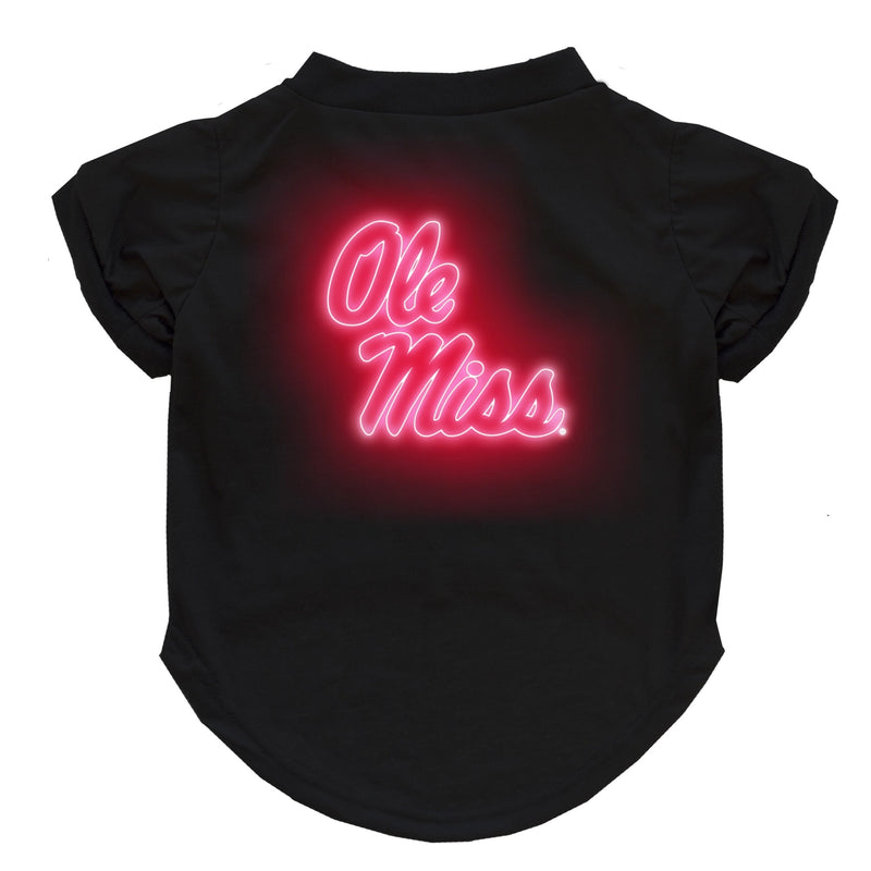 MS Ole Miss Rebels Neon Tee Shirt