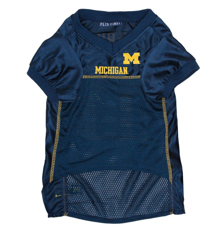 MI Wolverines Pet Jersey - XLARGE