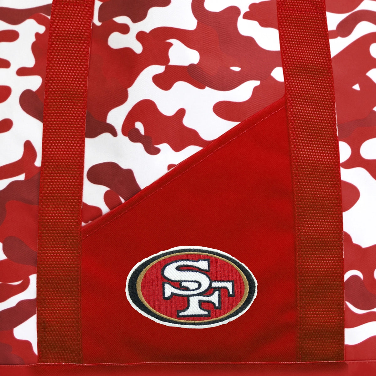 San Francisco 49ers Super-Duty Camo Tote