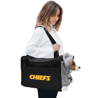 Kansas City Chiefs Furry Fan Pet Carrier