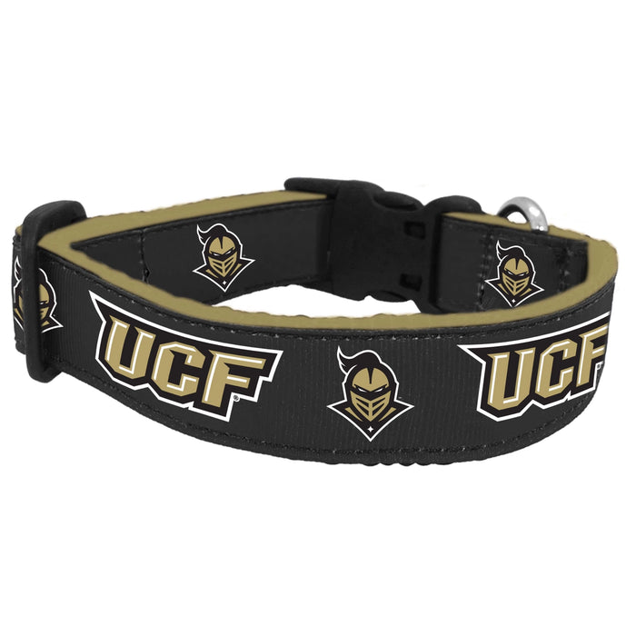 Central FL Golden Knights Nylon Dog Collar and Leash