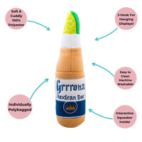 Grrrona Beer Bottle Plush Toy
