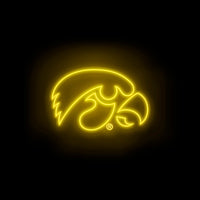 IA Hawkeyes Neon Tee Shirt