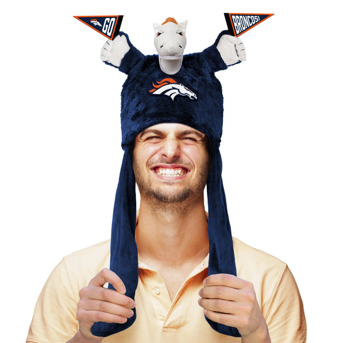 Denver Broncos Mascot Cheering Sidekick Hat