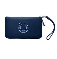 Indianapolis Colts Zip Organizer Wallet Pebble