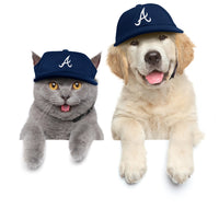 Atlanta Braves Pet Baseball Hat