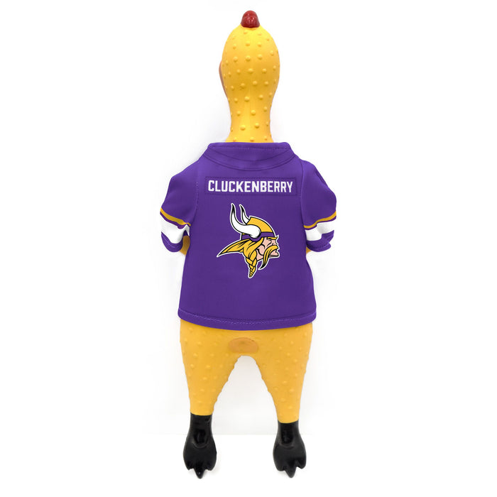 Minnesota Vikings Rubber Chicken Pet Toy