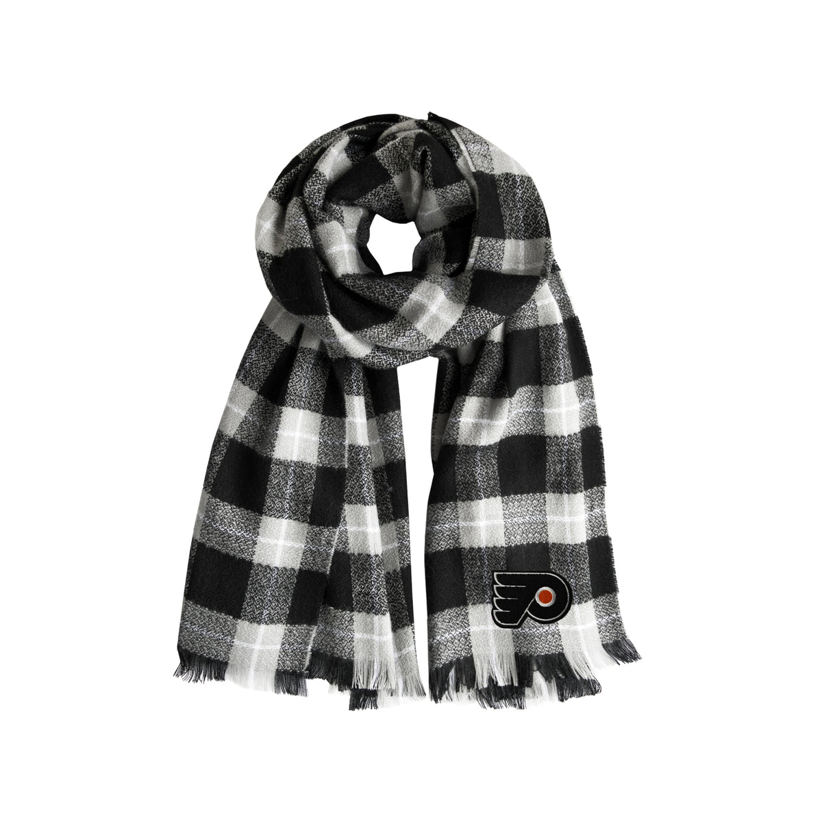 Philadelphia Flyers Plaid Blanket Scarf