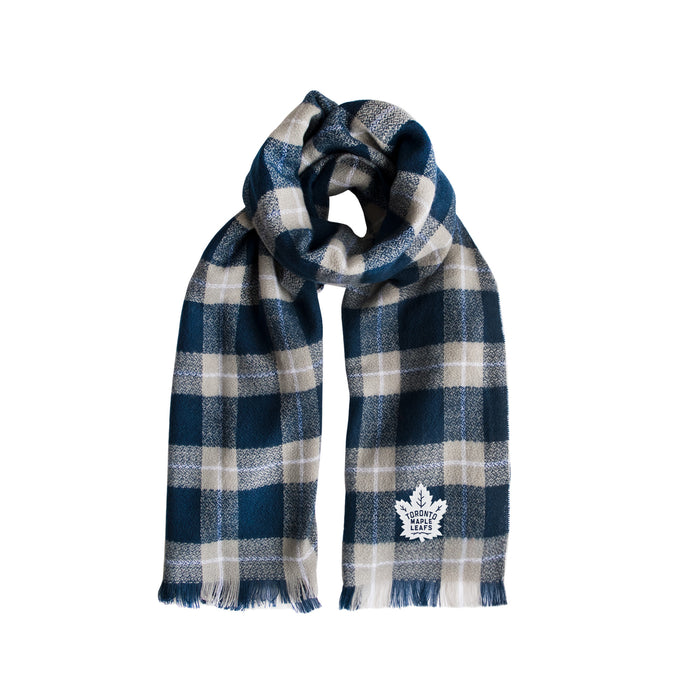 Toronto Maple Leafs Plaid Blanket Scarf
