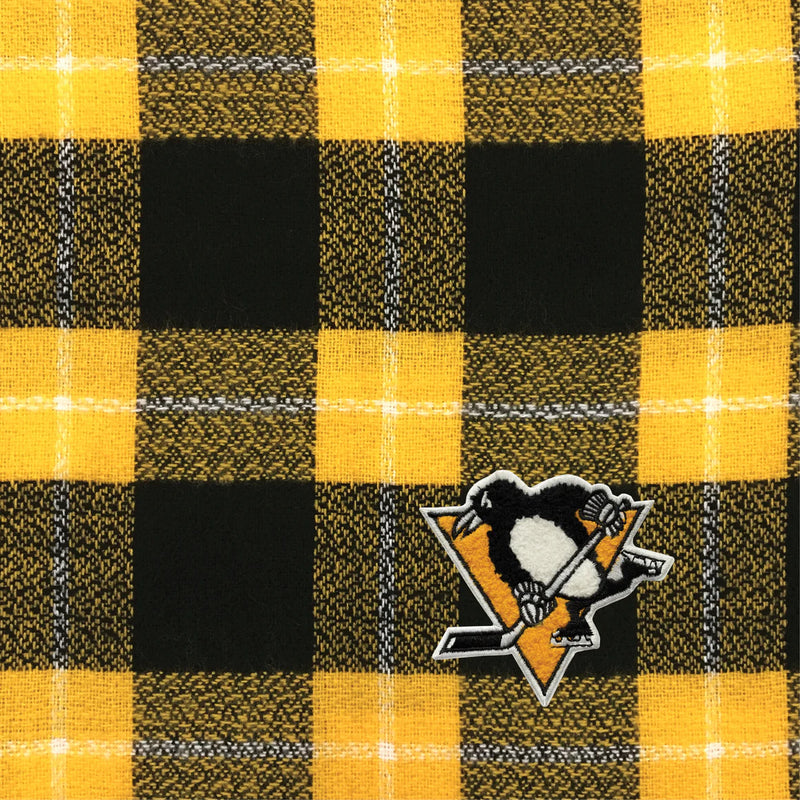 Pittsburgh Penguins Plaid Blanket Scarf