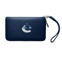 Vancouver Canucks Zip Organizer Wallet Pebble