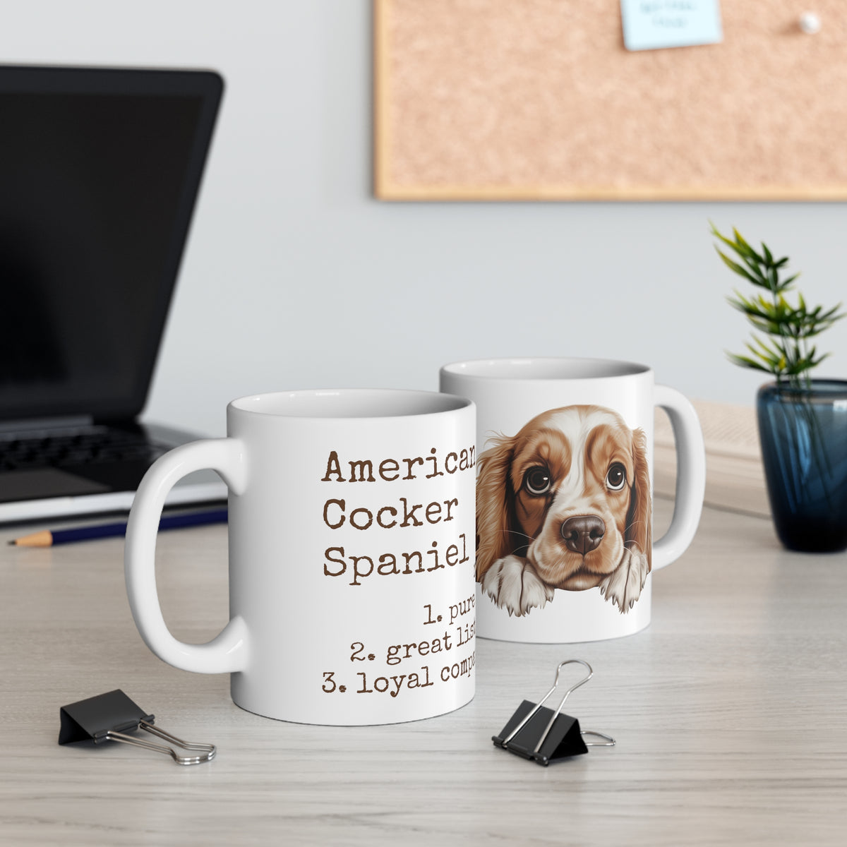American Cocker Spaniel Ceramic Mug 11oz
