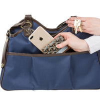 Metro 2 Navy/Tan Trim Bag Carrier