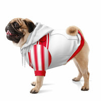 Southampton FC 25/26 Home Kit-Inspired Zip Hoodie
