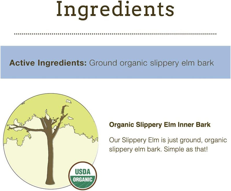 Herbsmith Slippery Elm - Digestive Support for Dogs and Cats Powder