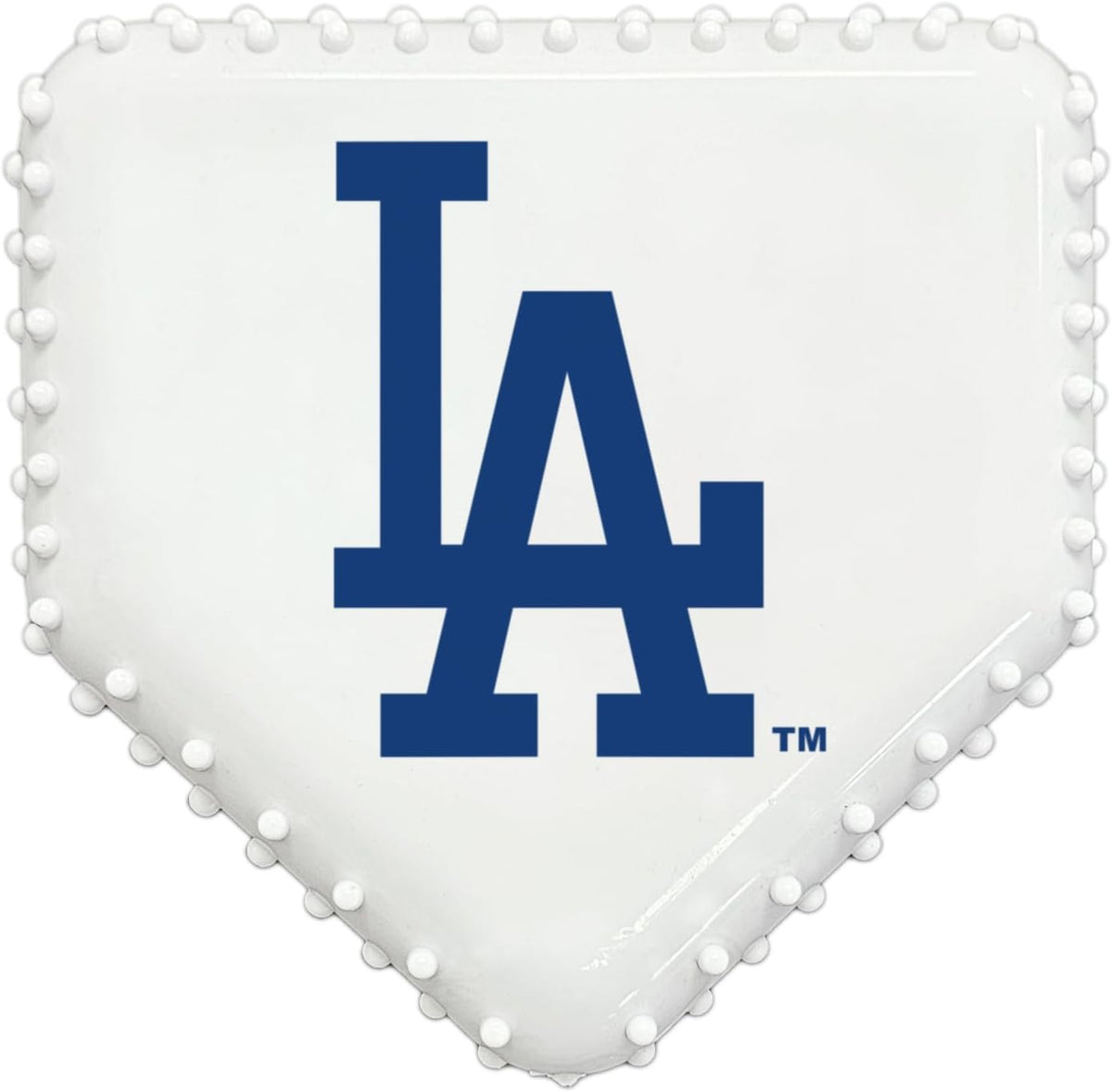 Los Angeles Dodgers Hard Nylon Home Plate Chew Toy