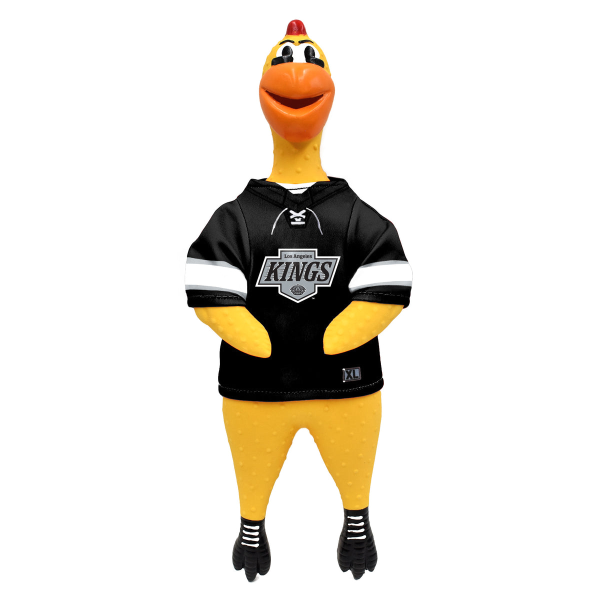 Los Angeles Kings Rubber Chicken Pet Toy