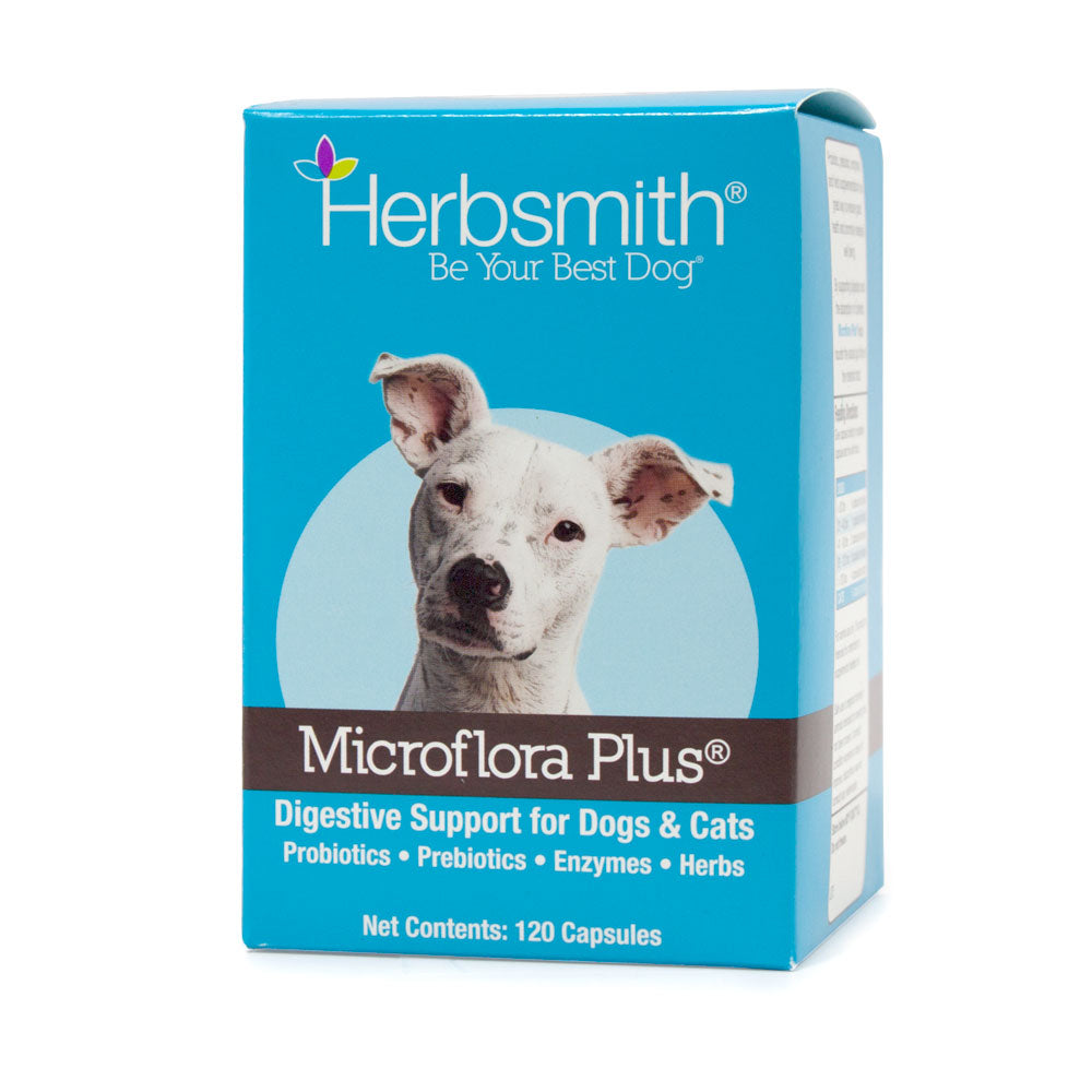 Herbsmith Microflora Plus - Digestive Aid for Dogs & Cats