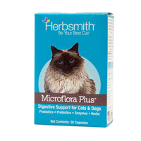 Herbsmith Microflora Plus - Digestive Aid for Dogs & Cats