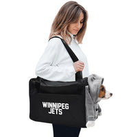 Winnipeg Jets Furry Fan Pet Carrier