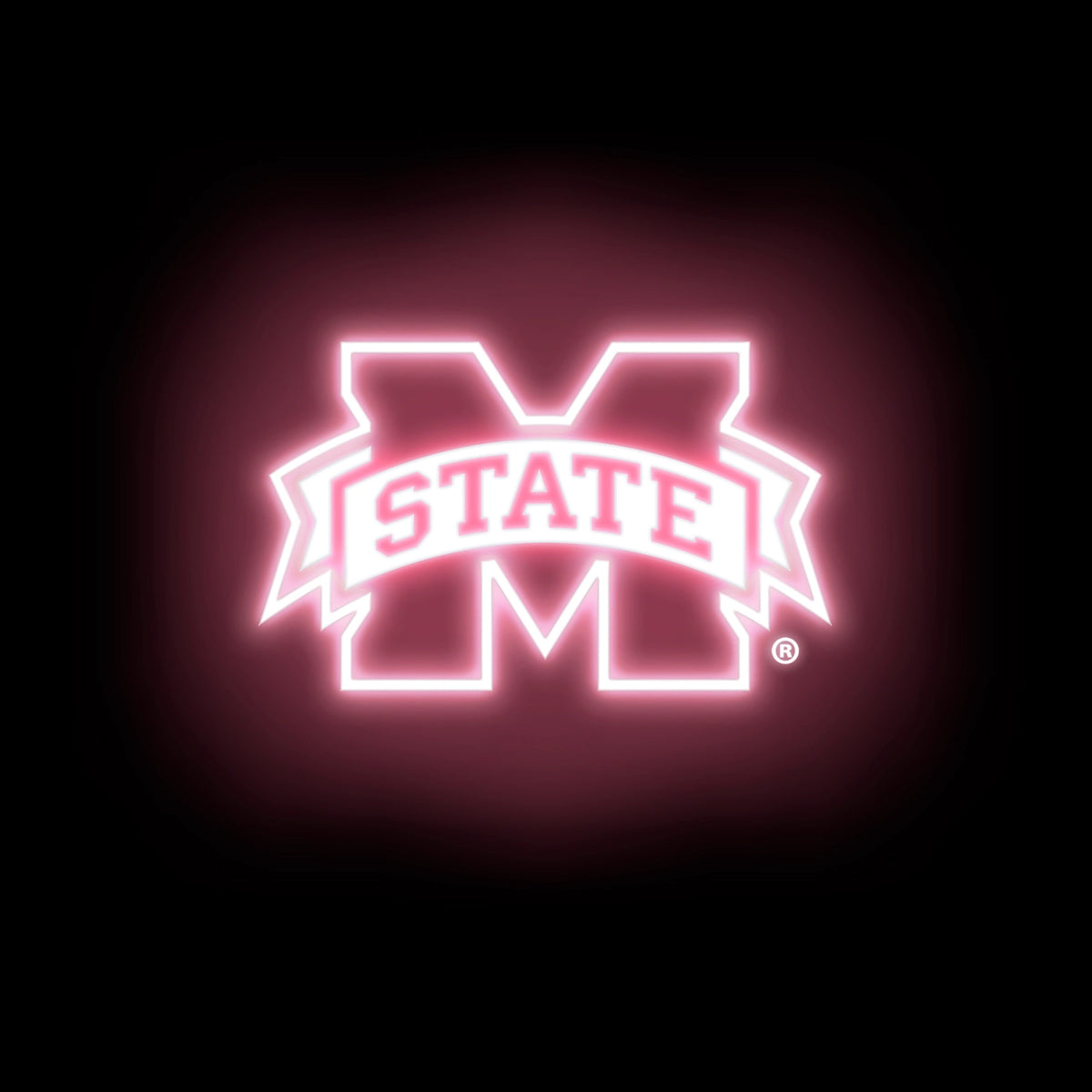 MS State Bulldogs Neon Tee Shirt