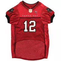 Tampa Bay Buccaneers Tom Brady #12 Pet Jersey - X-SMALL