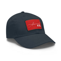Arsenal FC 25/26 Home Kit-Inspired Leather Patch Baseball Hat