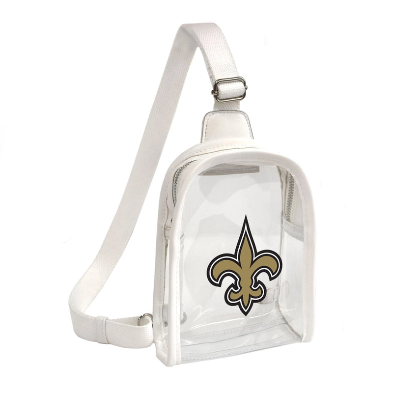 New Orleans Saints Clear Mini Sling