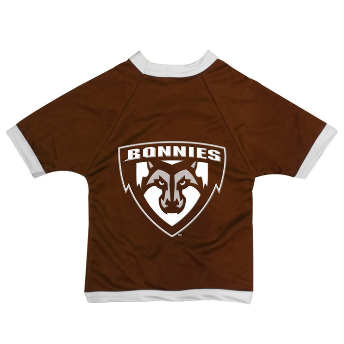 St Bonaventure University Bona Wolf Pet Mesh Shirt