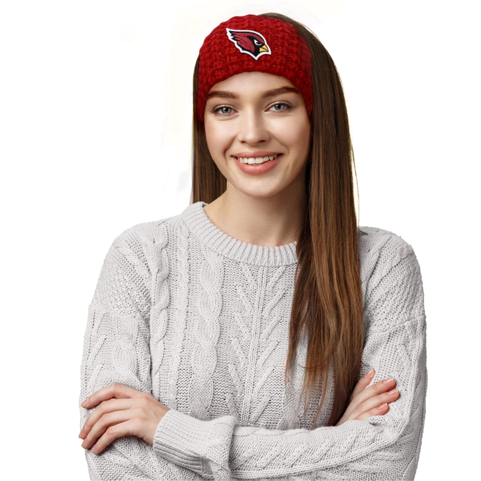 AZ Cardinals Chunky Knit Headband