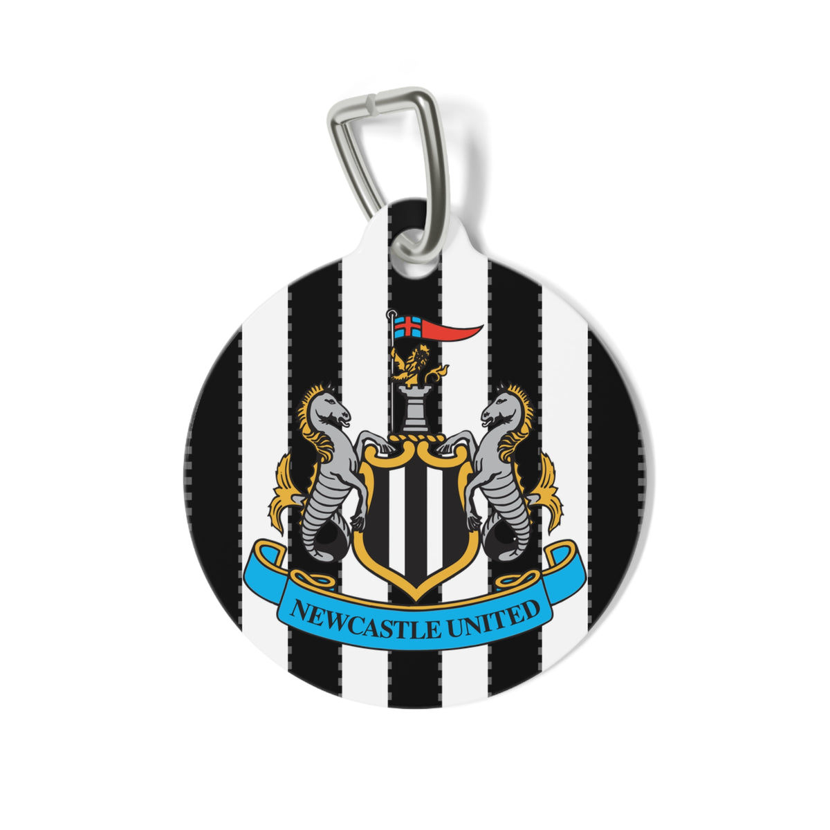 Newcastle United FC 25/26 Home Kit-Inspired ID Tag