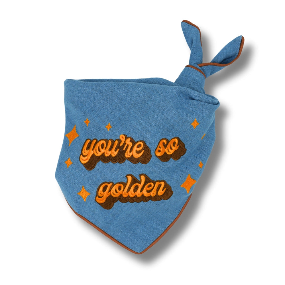 You're So Golden Pet Bandana
