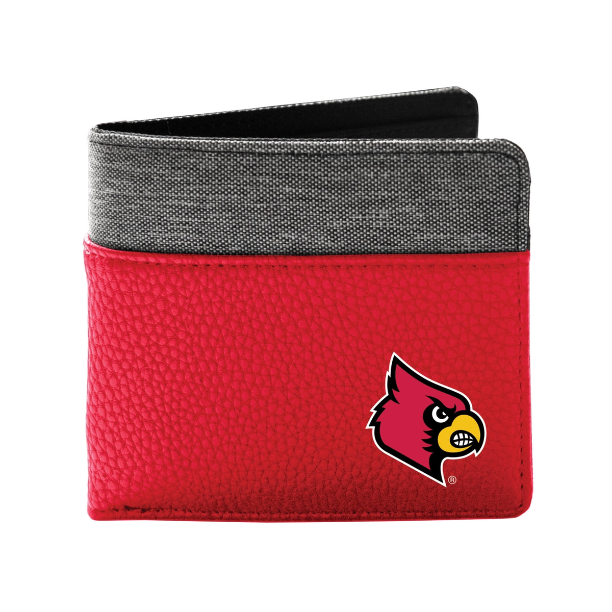 Louisville Cardinals Pebble BiFold Wallet