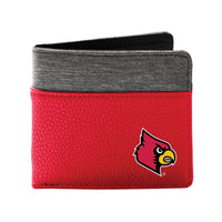 Louisville Cardinals Pebble BiFold Wallet