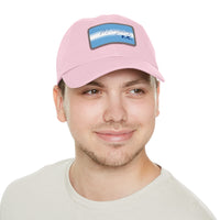 Manchester City FC 25/26 Home Kit-Inspired Leather Patch Baseball Hat