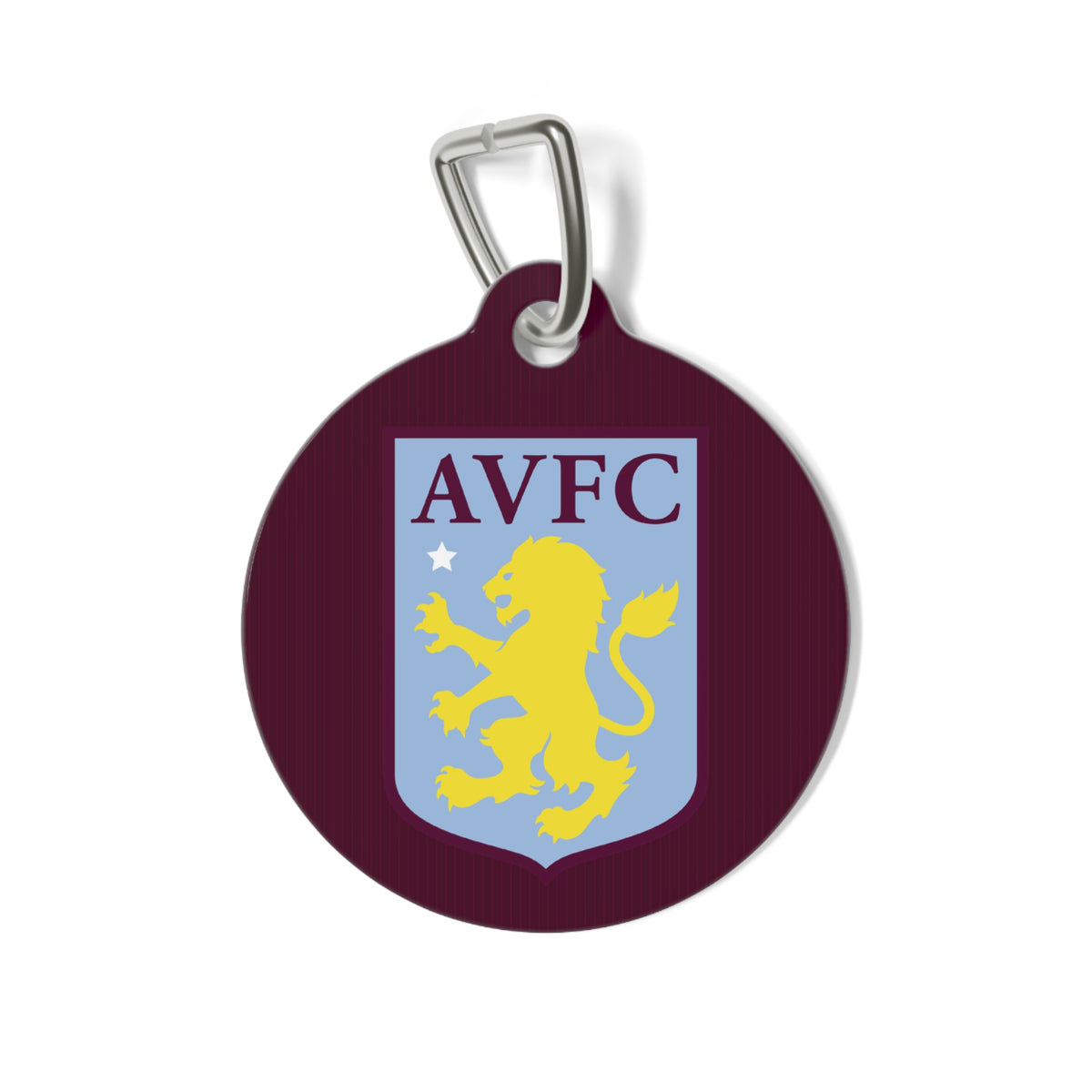 Aston Villa FC 25/26 Home Kit-Inspired Collar Charm