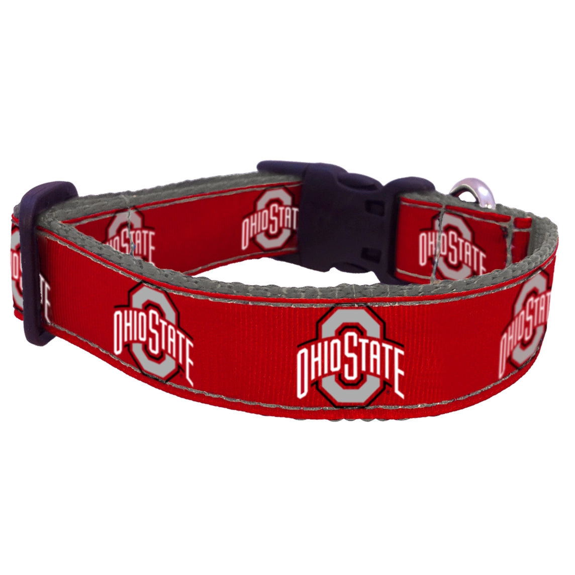 OH State Buckeyes Nylon Dog Collar or Leash