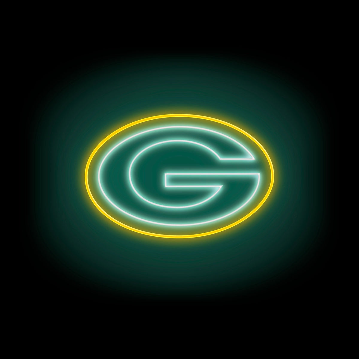 Green Bay Packers Neon Tee Shirt