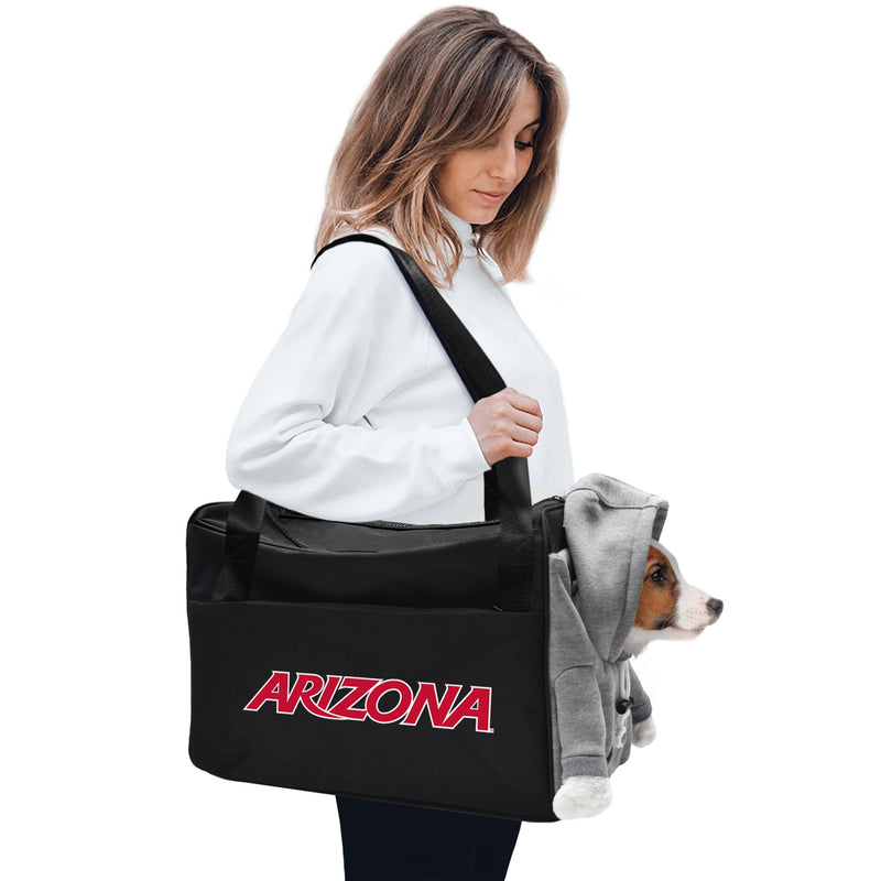 AZ Wildcats Furry Fan Pet Carrier