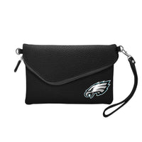 Philadelphia Eagles Fold-Over Crossbody Pebble Purse