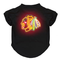 Chicago Blackhawks Neon Tee Shirt